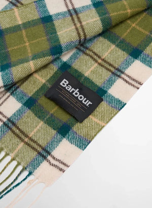 Barbour - Yün Tartan Şal | Heather Green