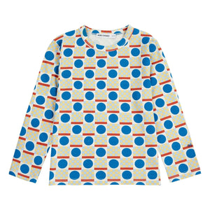 Bobo Choses - Geometric Organic Cotton T-Shirt | Ecru