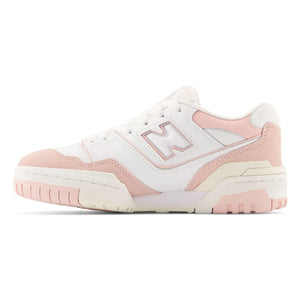 New Balance - Classic Lace-up 550 Sneakers | Light Pink