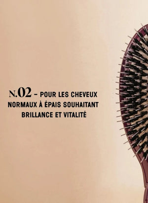 La Bonne Brosse - The Essential Hair Brush No. 02 - Care and Detangling | Aubergine