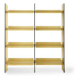 HKliving - Acrylic Bookshelf | Olive Green