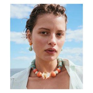 Lizzie Fortunato - Citrus Splash Earrings | Blue