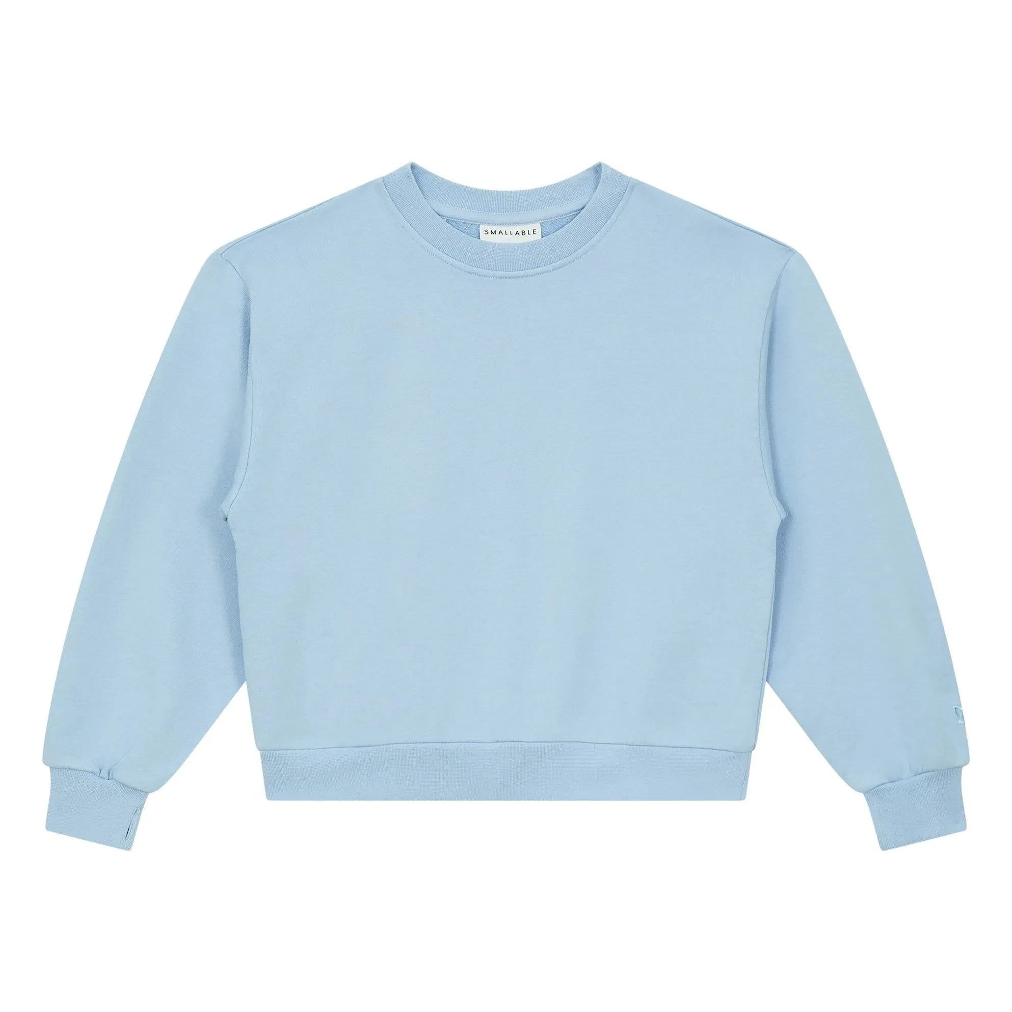 Smallable Kid - Maia organic cotton sweatshirt | Pale blue