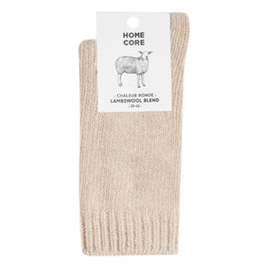 Homecore - Laine-Rustique Socks | Beige
