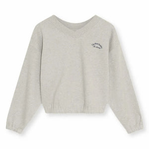 the new society - Mochi Pamuklu Sweatshirt | Gri