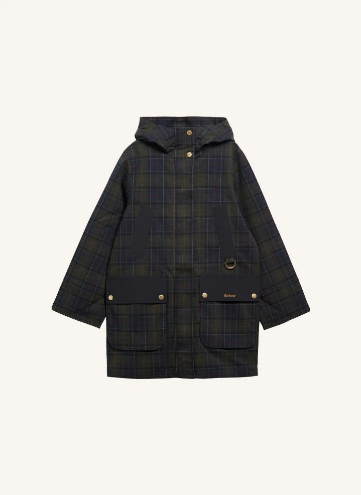 Barbour - Rotsea Tartan Waterproof Jacket | Black