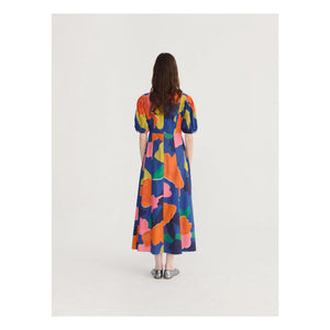 Bobo Choses - Blooming Color Organic Cotton Dress | Blue