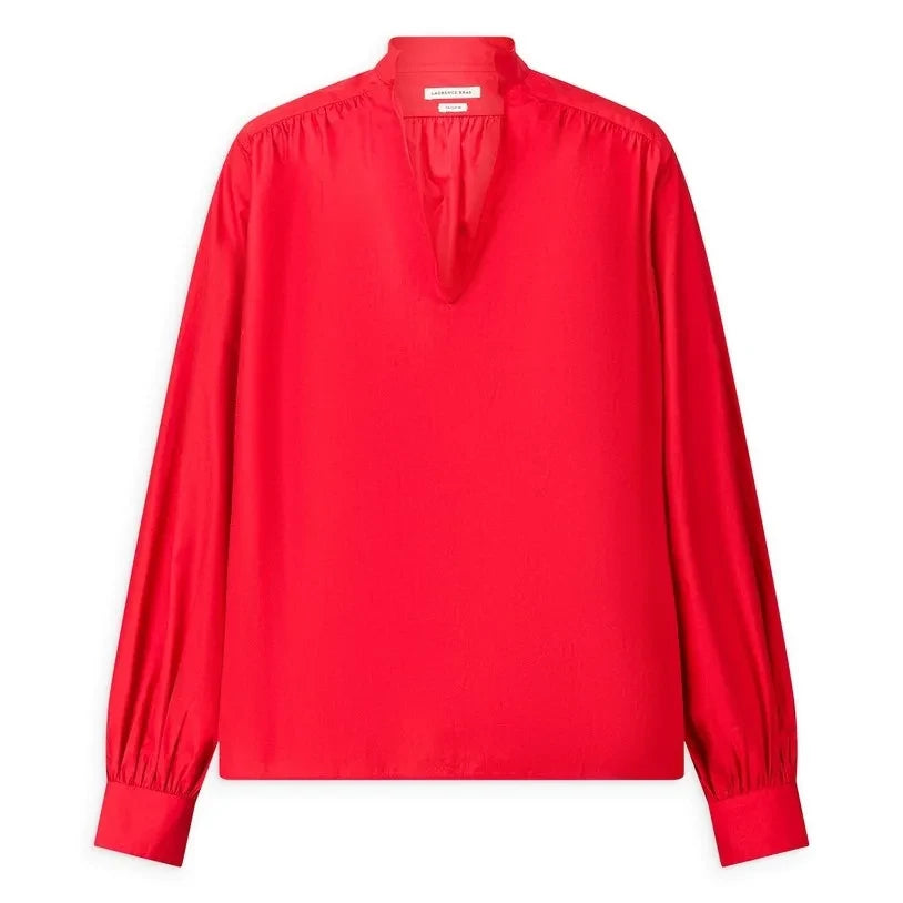 Laurence Bras - Juulivo Cotton blouse | Red