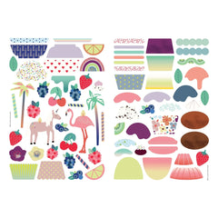 Ma Cabane à rêves - Cupcake Magnets