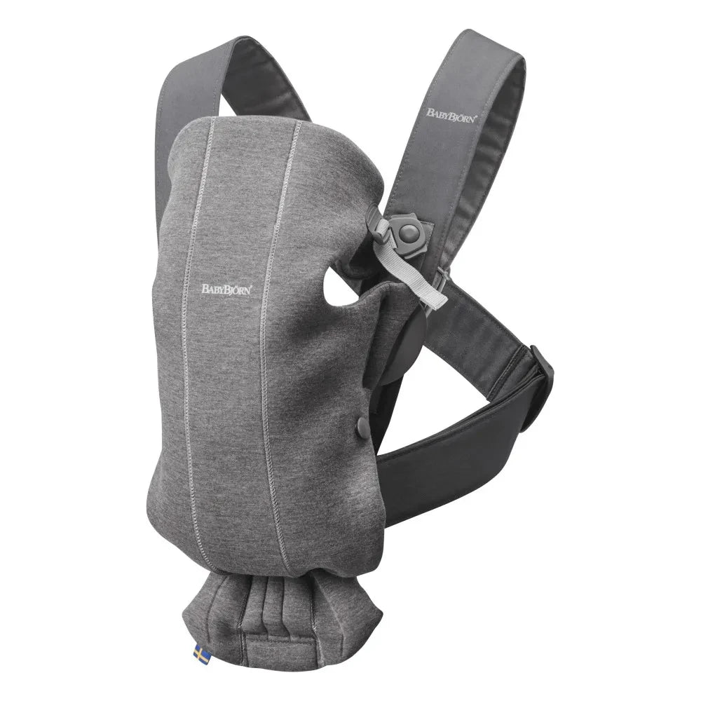 BabyBjörn - 3D Jersey Mini Baby Carrier | Dark Gray