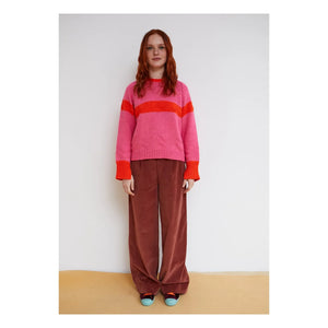 Dr Bloom - Caramelo Jersey Kazak | Pembe
