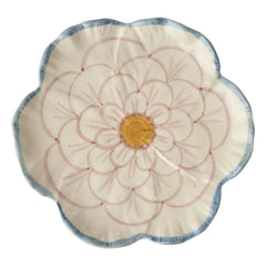 Rice - Lavender Flower Ceramic Plate
