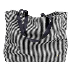 La cerise sur le gâteau - Basile Organic Cotton Striped Shopping Bag | Caviar