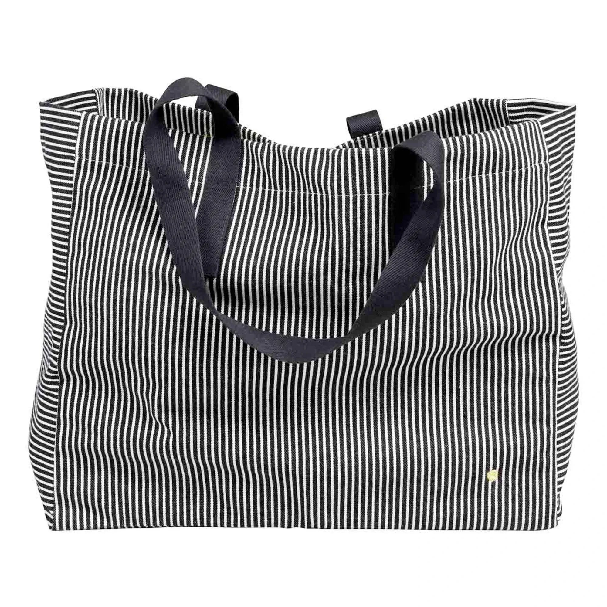 La cerise sur le gâteau - Basile Organic Cotton Striped Shopping Bag | Caviar