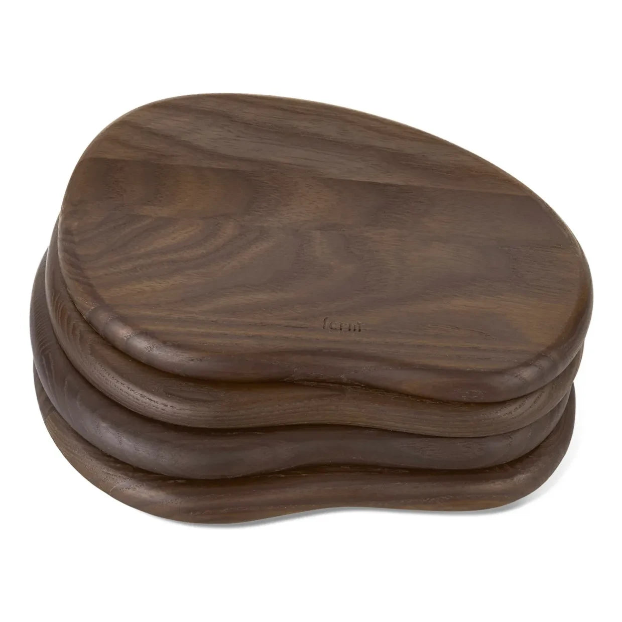 Ferm Living - Cairn Wooden Serving Boards - Set of 4 | Brown