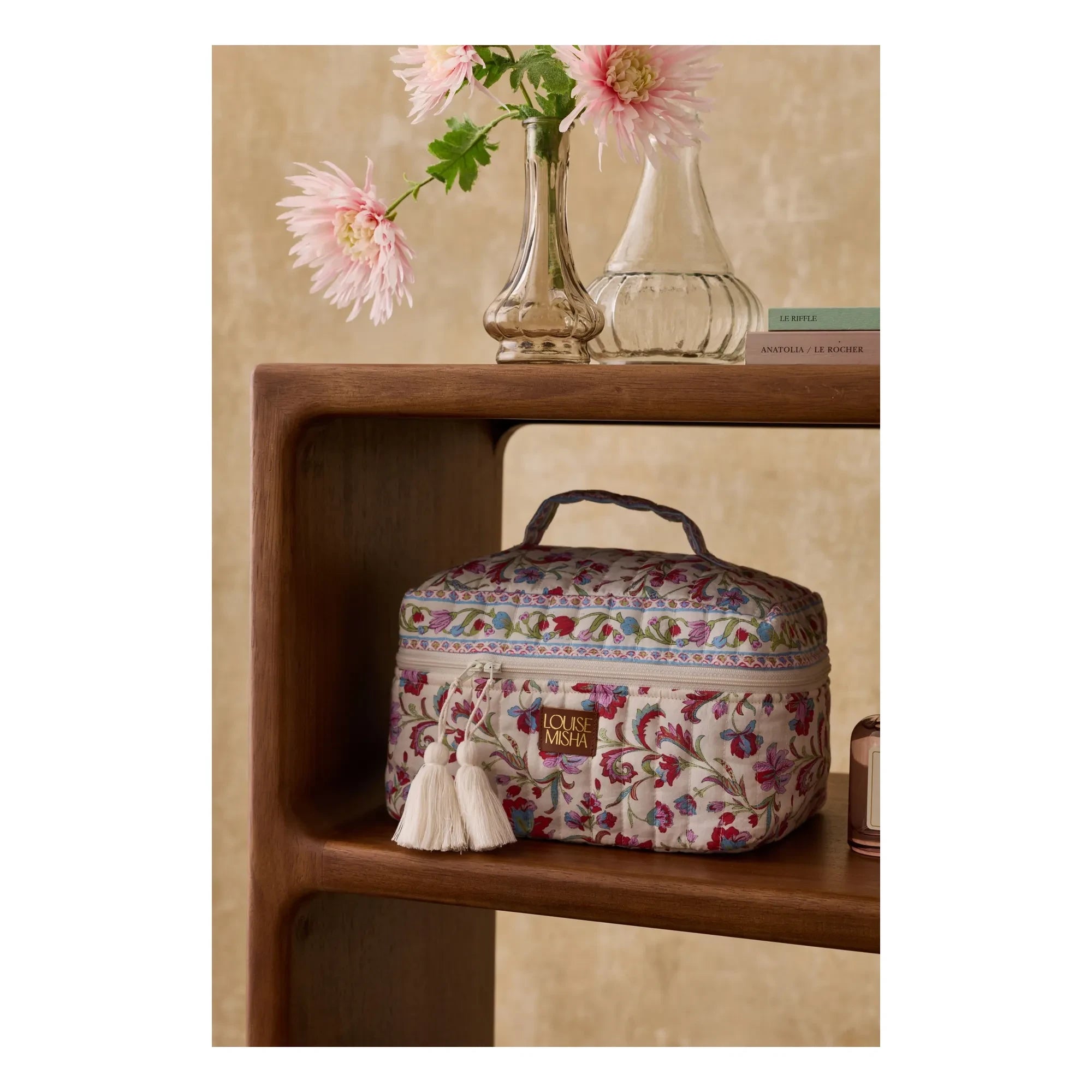 Louise Misha - Laety Organic Cotton Care Bag | Cream