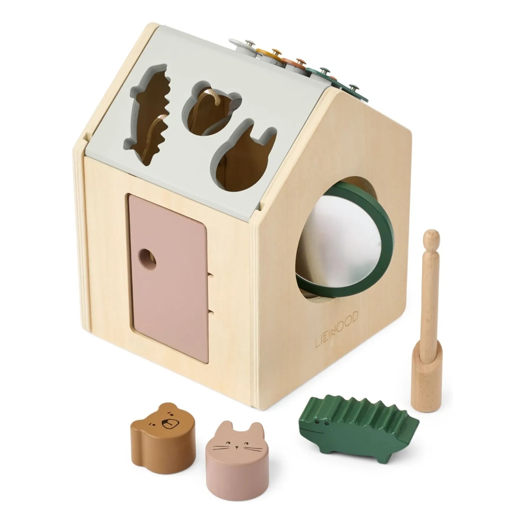 Liewood - Lucas Activity Cube | Tuscany Rose Multi Mix