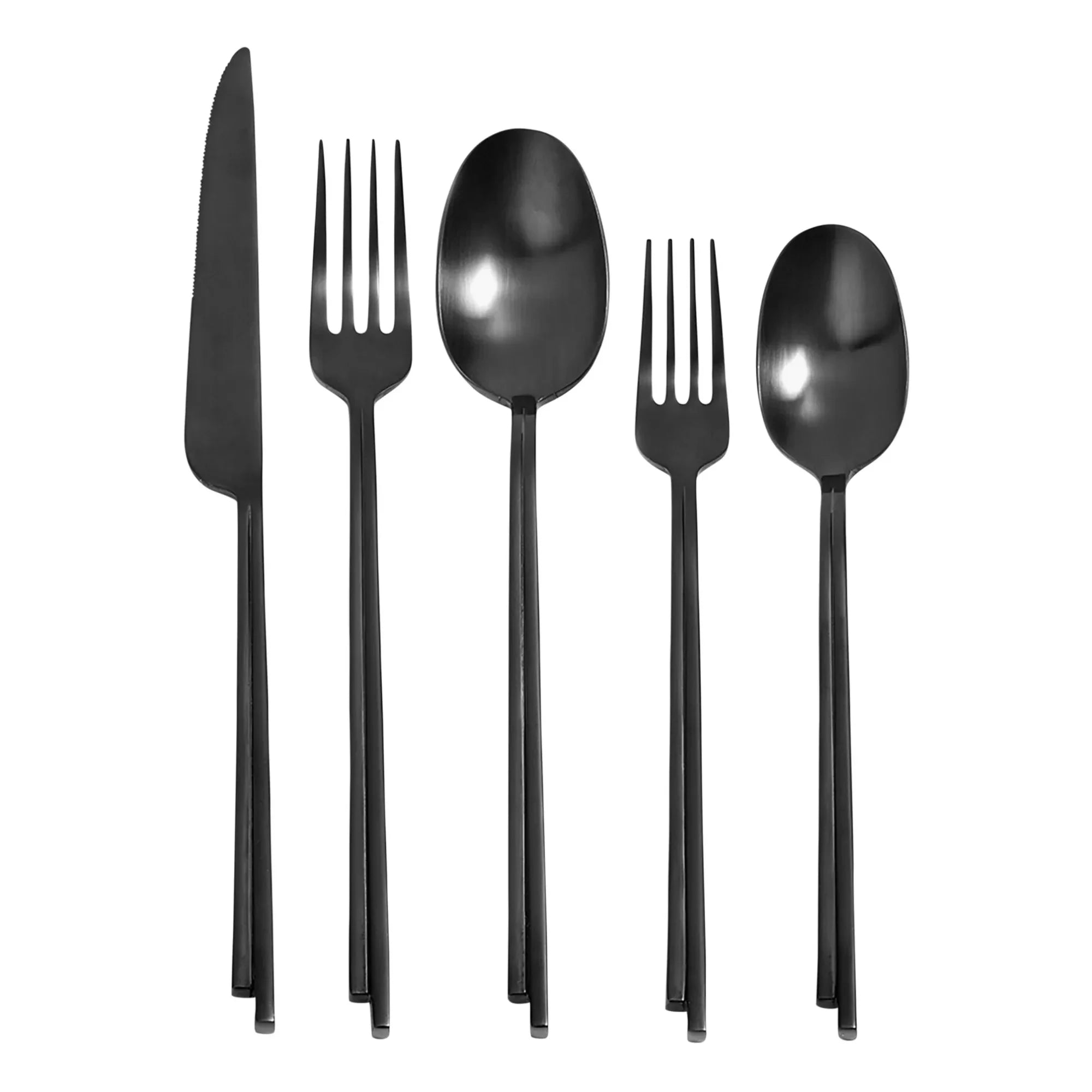 Serax - 5-Piece Cutlery Set, Kelly Wresler | Black