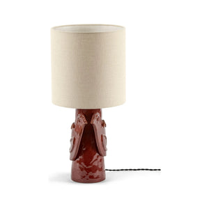 Serax - Paloma stoneware table lamp, Marie Michielssen | Red