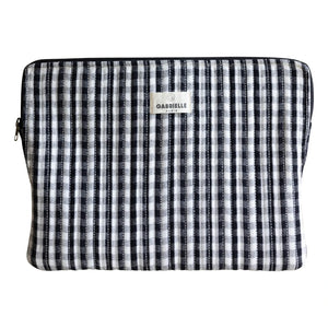 Gabrielle Paris - Plaid Laptop Sleeve | Black