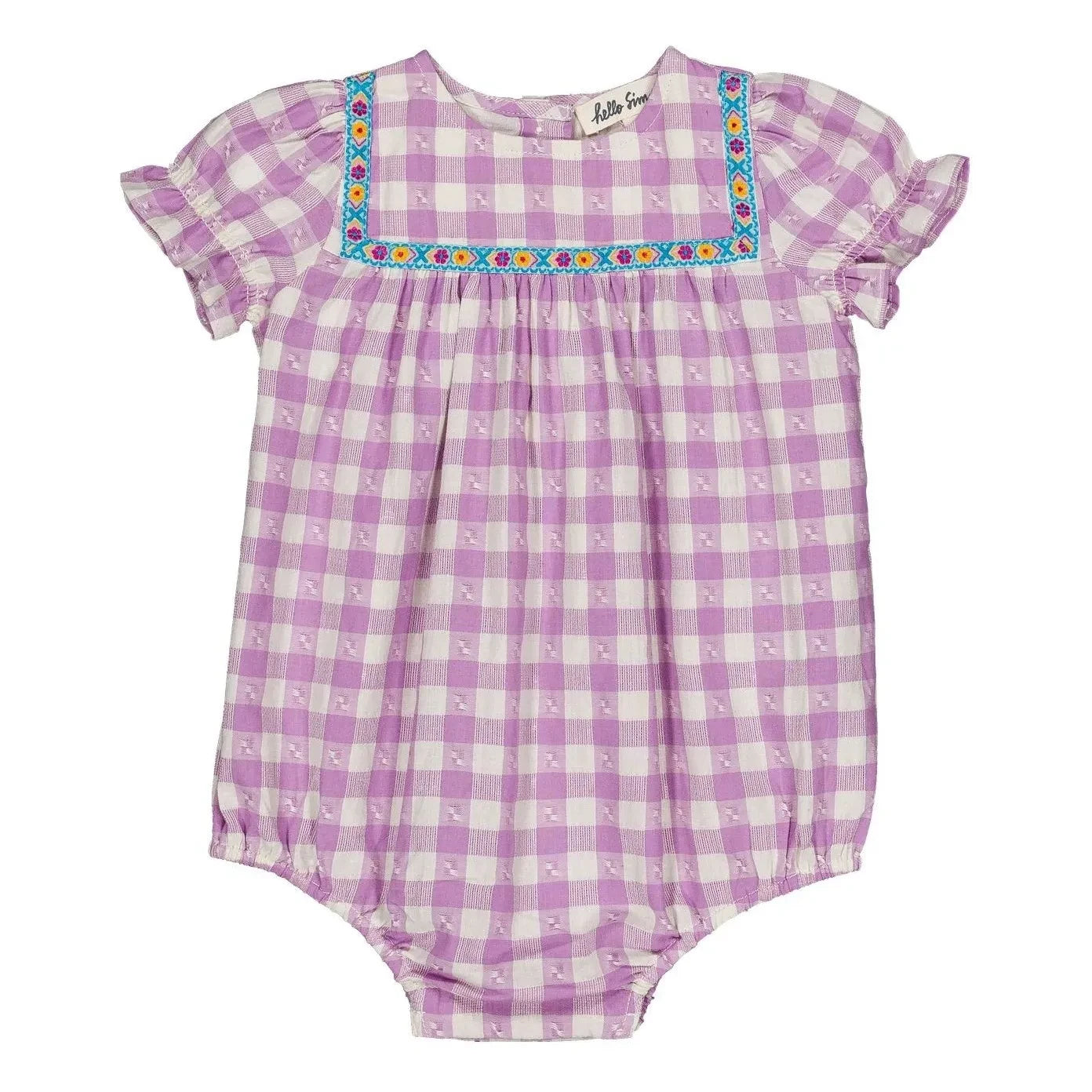 Hello Simone - Lucette Vichy Jumpsuit | Lavender