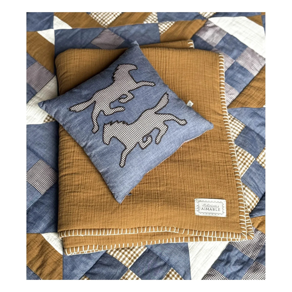 Editions Aimable - Pablo Shawl | Hazel Muslin