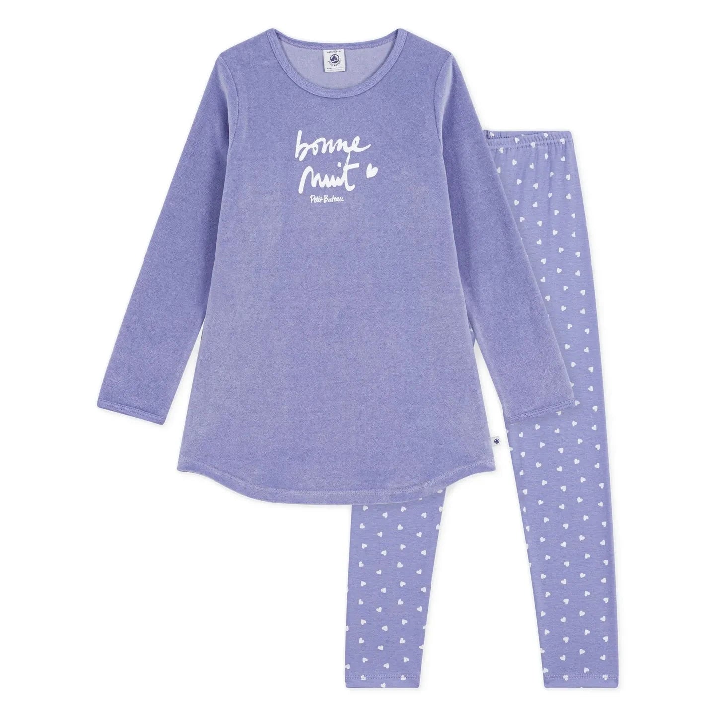Petit Bateau - Bonne Nuit Pyjama Nightgown Organic Cotton | Lavender