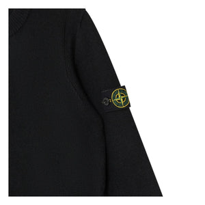 Stone Island - Logo Wool Sweater | Black