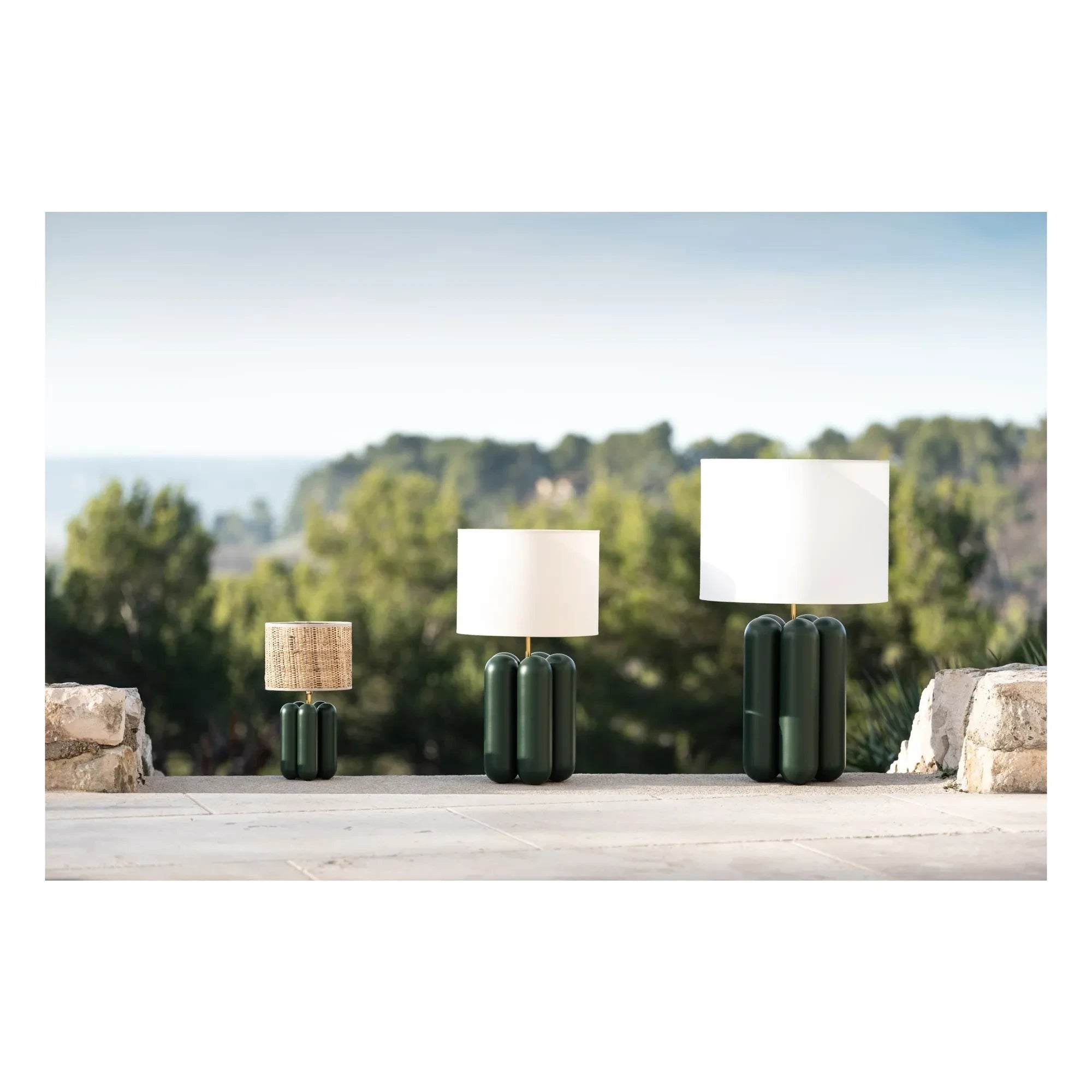 Cosin - Charlotte Floor Lamp | Dark Green
