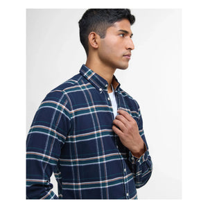 Barbour - Ronan Check Shirt | Petrol Blue