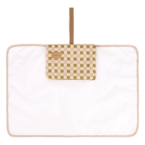 Nobodinoz - Hyde Park Mosaic travel changing mat | Pink
