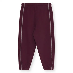 the new society - TNS Logo Stretch Jogger Pantolon | Bordo