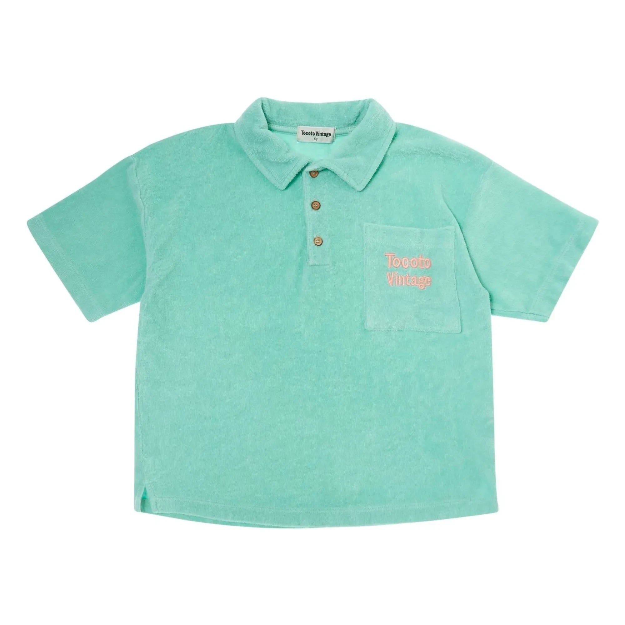 Tocoto Vintage - Sponge T-Shirt | Turquoise