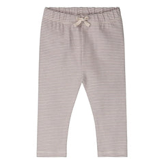 Gray Label - Striped Organic Cotton Leggings | Mauve
