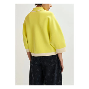 Essentiel Antwerp - Jugly Cardigan | Lemon yellow