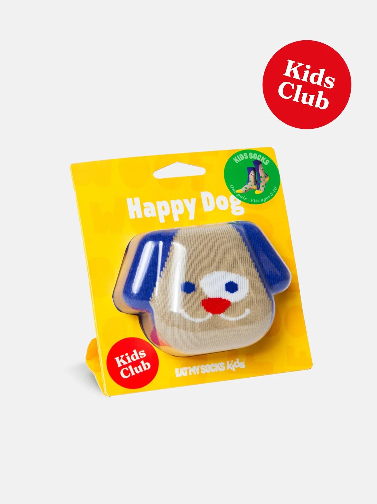 Eat My Socks - Happy Dog Children's Socks