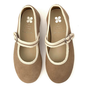 Hermosilla - Ballerina Shoes Mésange | Camel