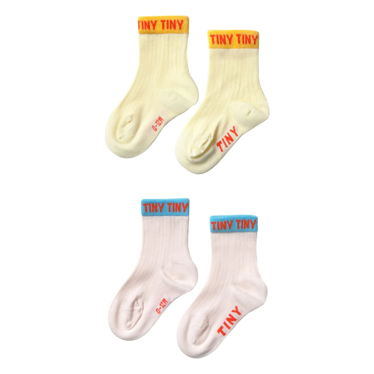 Tinycottons - Set of 2 Small Socks | Yellow