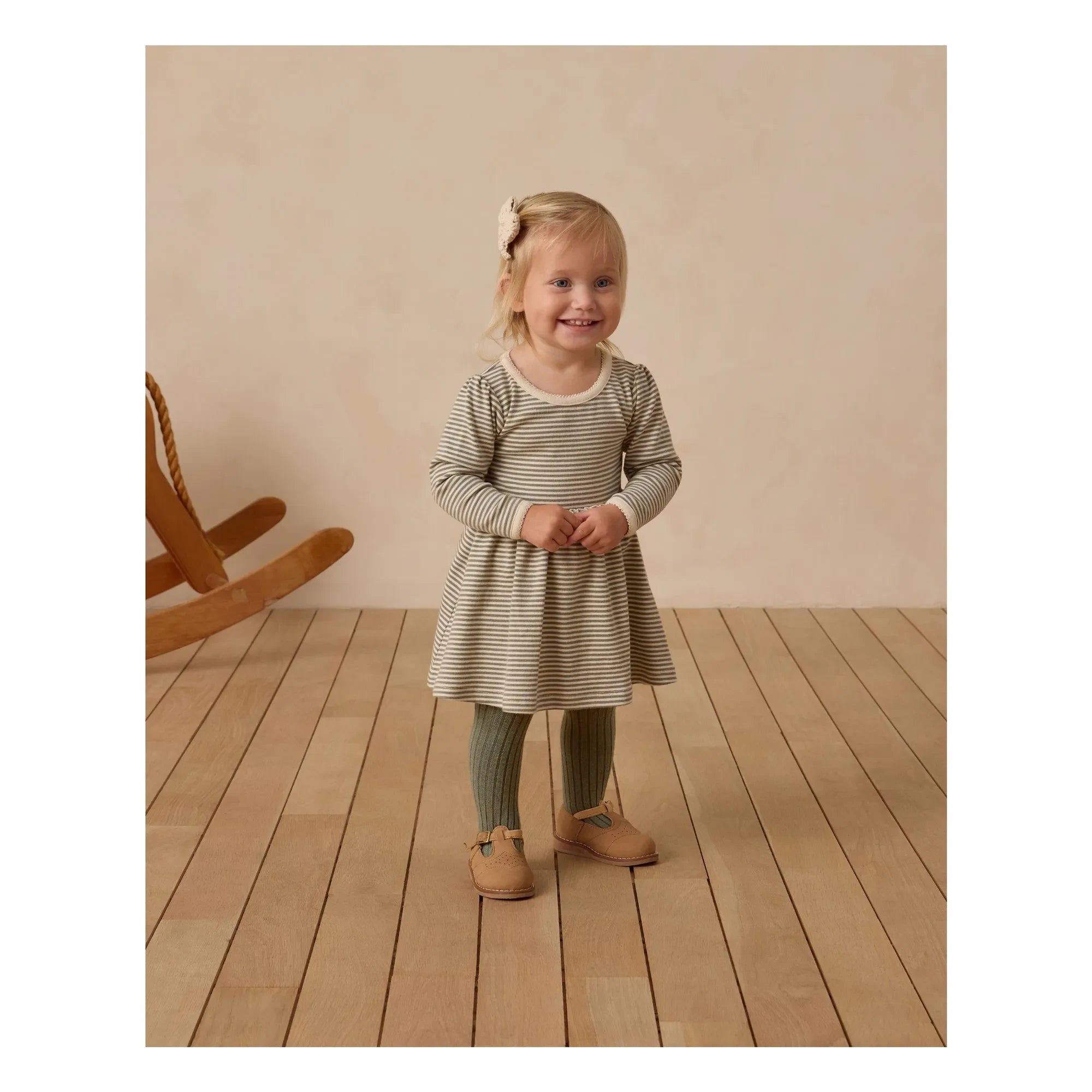 Quincy Mae - Barrette Knot Clip | Ecru