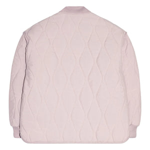 Smallable Kid - Woolen Quilted Bomber | Pale Pink