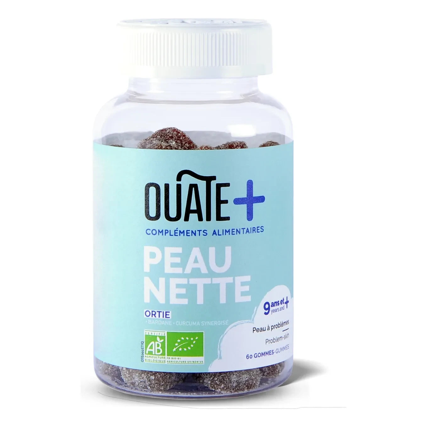 Ouate - Clear Skin Dietary Supplements - 60 Gummies