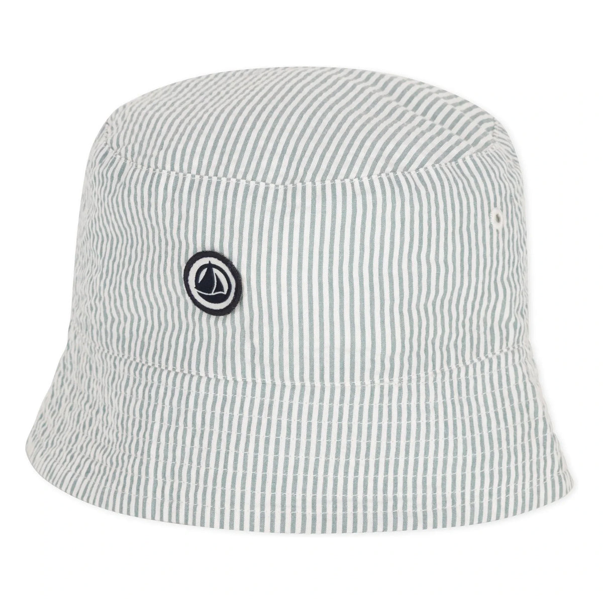 Petit Bateau - Striped Organic Cotton Bob Hat | Green