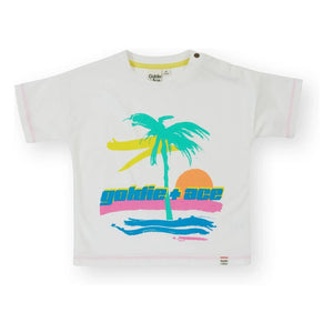 Goldie + Ace - Palm T-Shirt | Ivory
