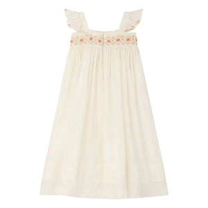 Bonpoint - Laora Organic Cotton Dress | Ecru