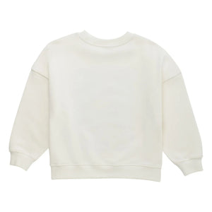 Maison Mangostan - Parrot sweatshirt | White