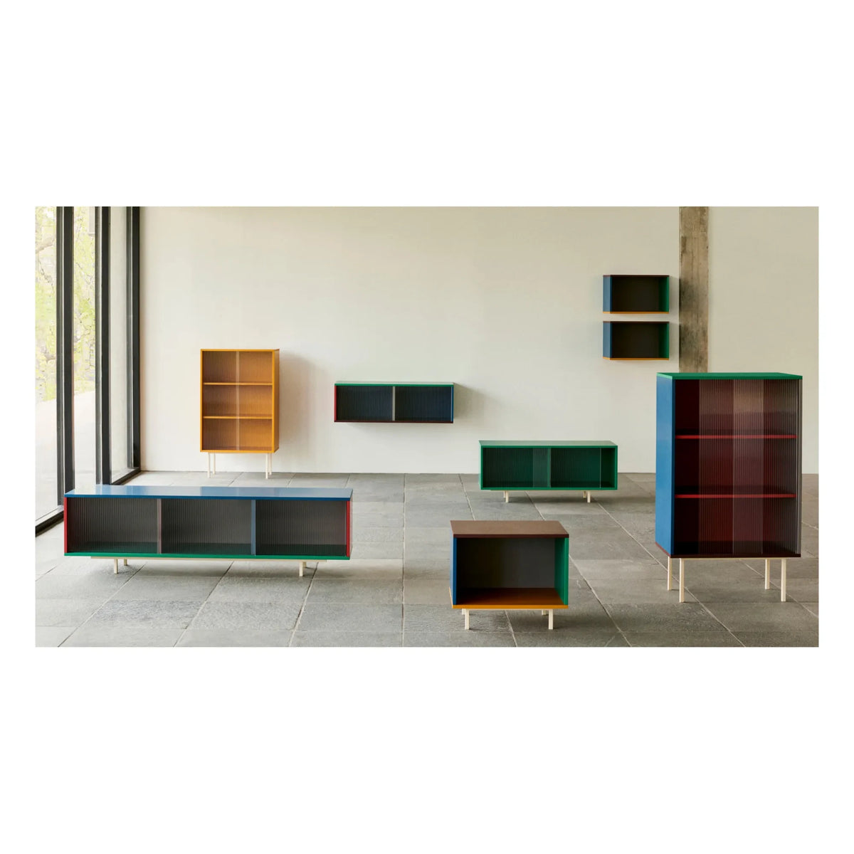 Hay - MDF Colored TV Stand - Muller Van Severen