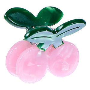Rockahula Kids - 2-piece Cherry Pearl Hair Clip Set | Green