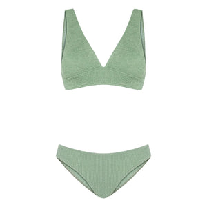 Sorbet Island - Aqua Two-Piece Swimsuit | Mint Green