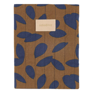 Nobodinoz - Hyde Park Blue Leaf Book Cover | Blue