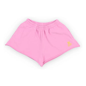 the new society - TNS Logo Jogger Shorts | Pink
